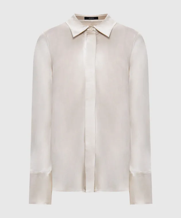 JOSEPH Beige silk blouse