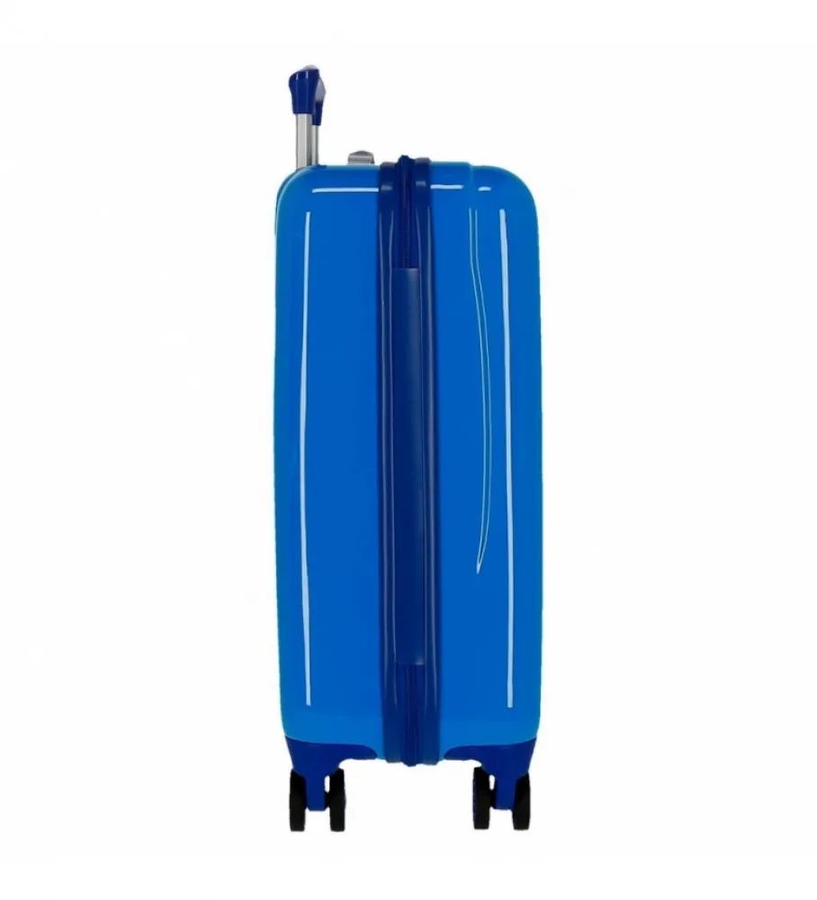 JOUMMA BAGS MALETA DE CABINA RÍGIDA CIRKLE MICKEY AZUL 38X55X20 CM