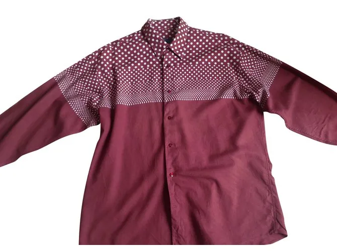 Kenzo Camisa Burdeos 