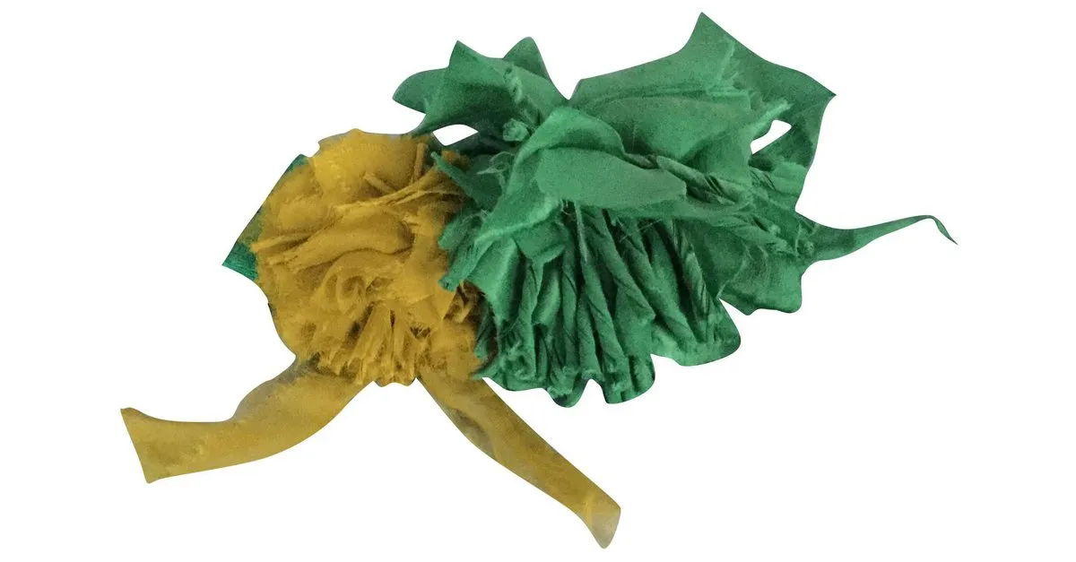 Lanvin POMPON Y CINTURON ELASTICO Verde 