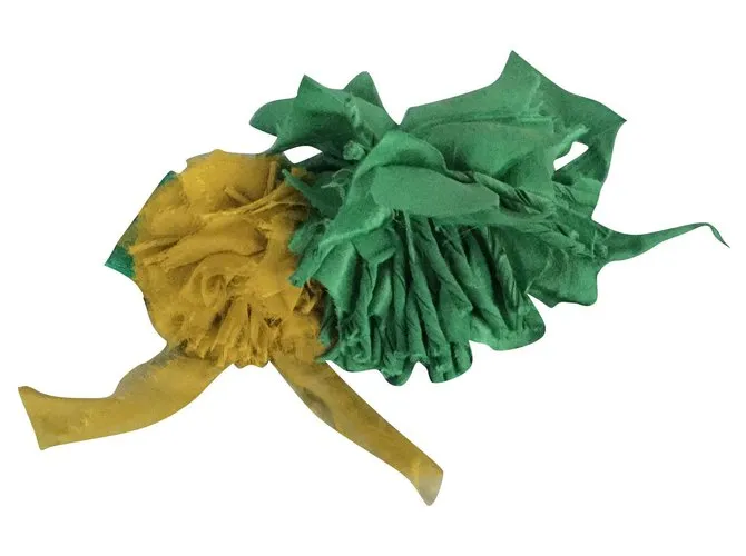Lanvin POMPON Y CINTURON ELASTICO Verde 
