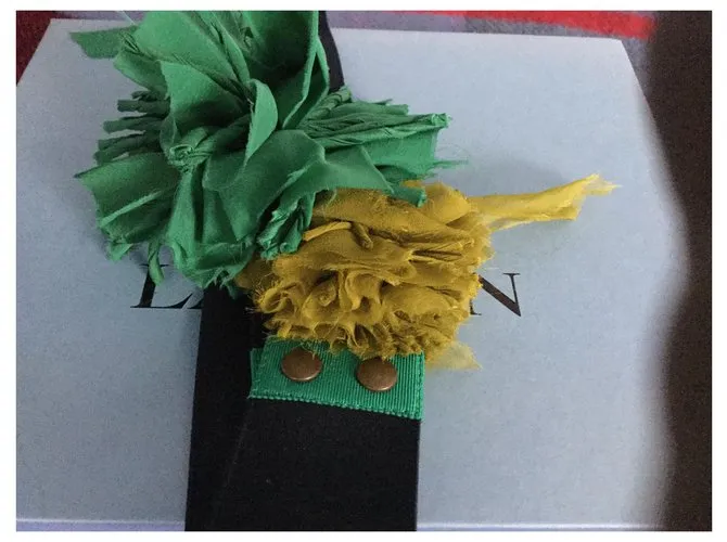 Lanvin POMPON Y CINTURON ELASTICO Verde 