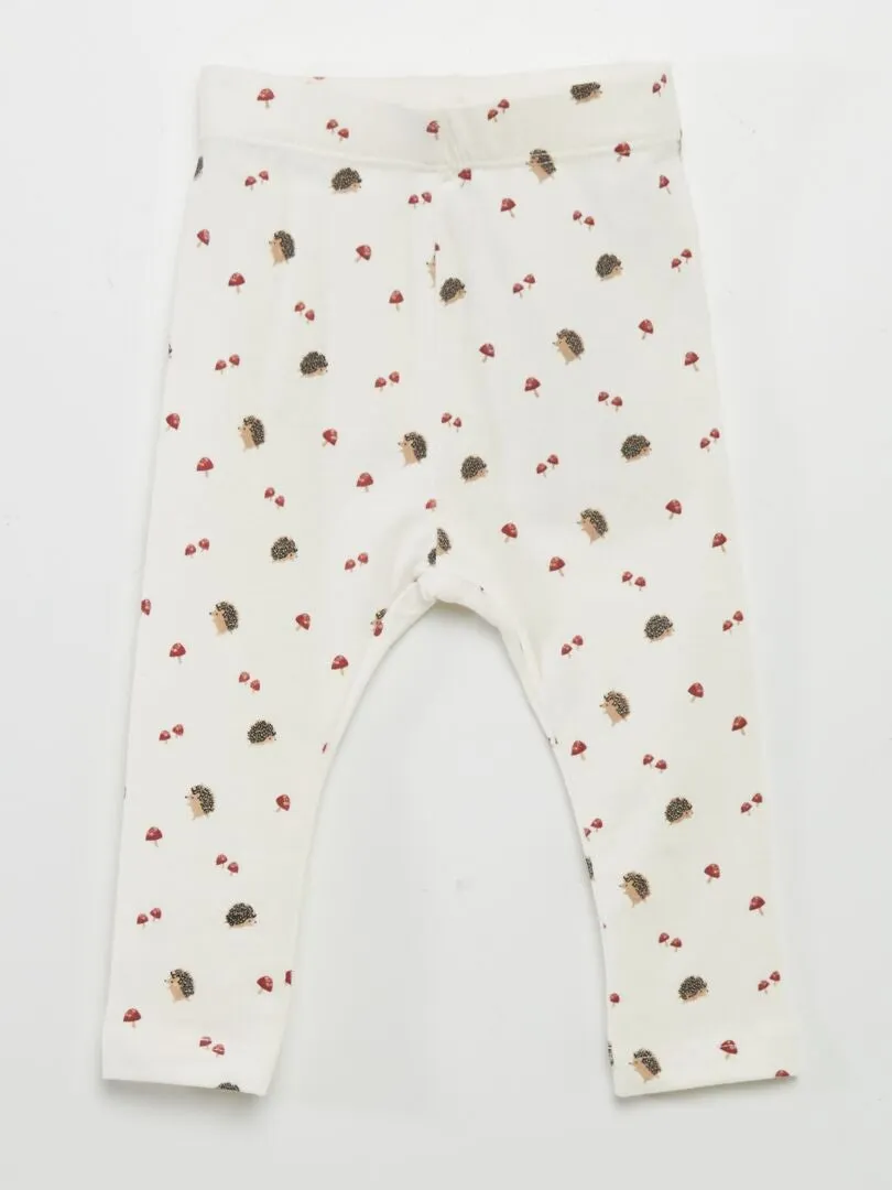 LEGGING LARGO  BLANCO