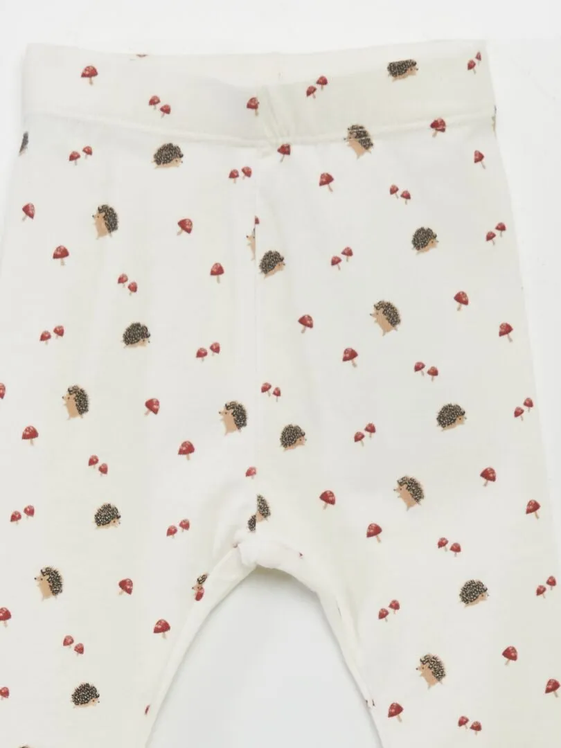 LEGGING LARGO  BLANCO