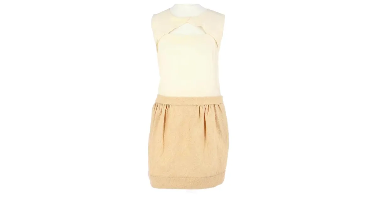 Maje túnica Beige 