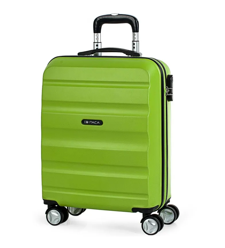 MALETA DE VIAJE CABINA TROLLEY ABS T71650 PISTACHO 55X40X20CM