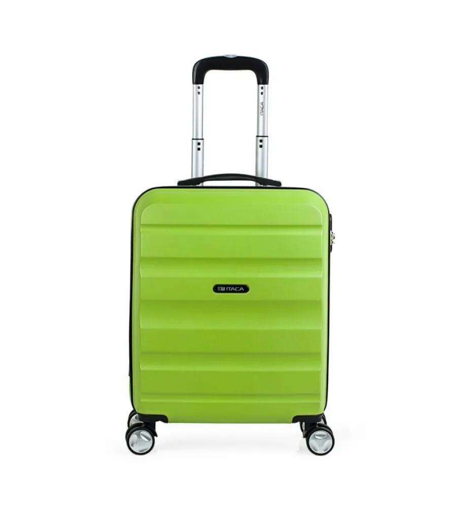 MALETA DE VIAJE CABINA TROLLEY ABS T71650 PISTACHO 55X40X20CM