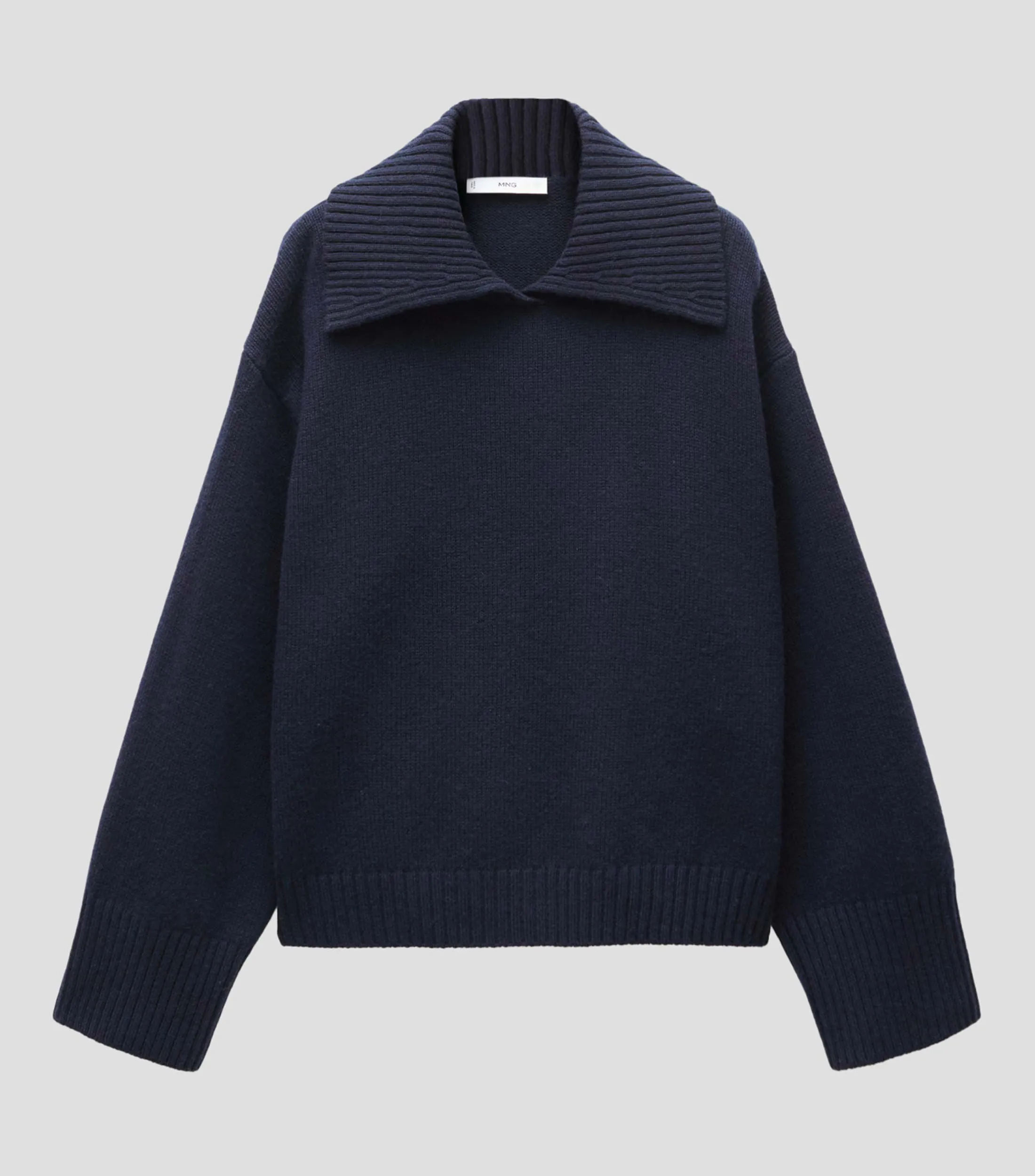 Mango Suéter cuello V Mujer
