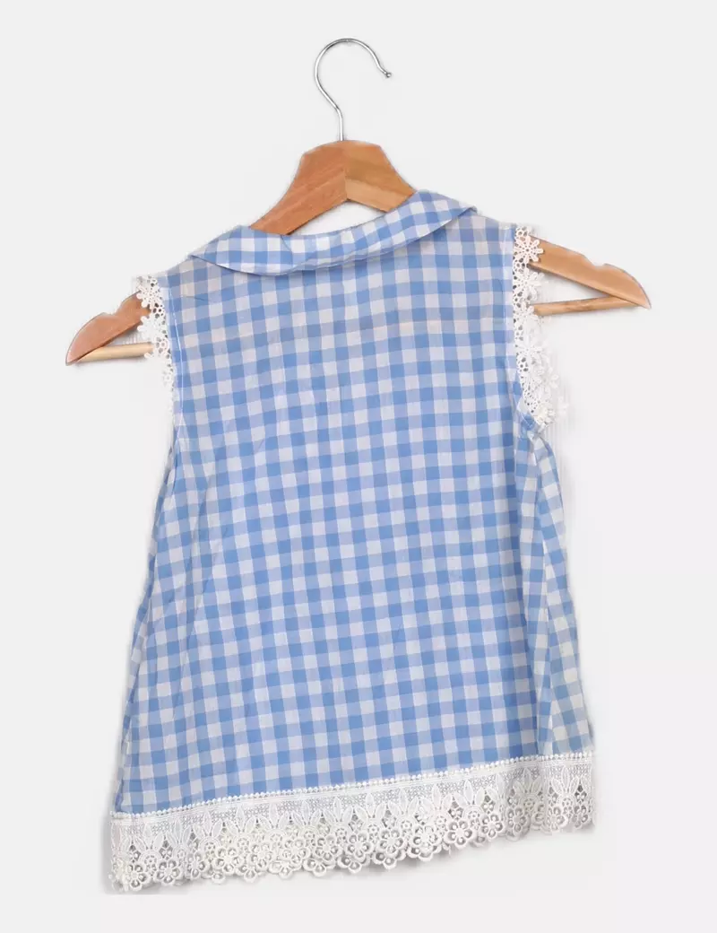 Mayoral Conjunto cuadro vichy azul
