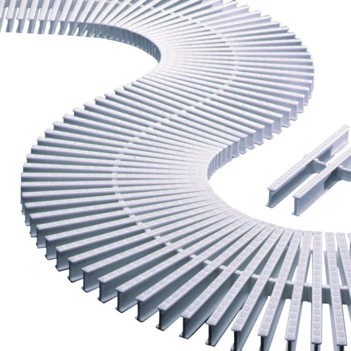 Módulo rejilla transversal para curvas alto 22mm ancho 335mm (45 unidades = 1 metro lineal) AstralPool