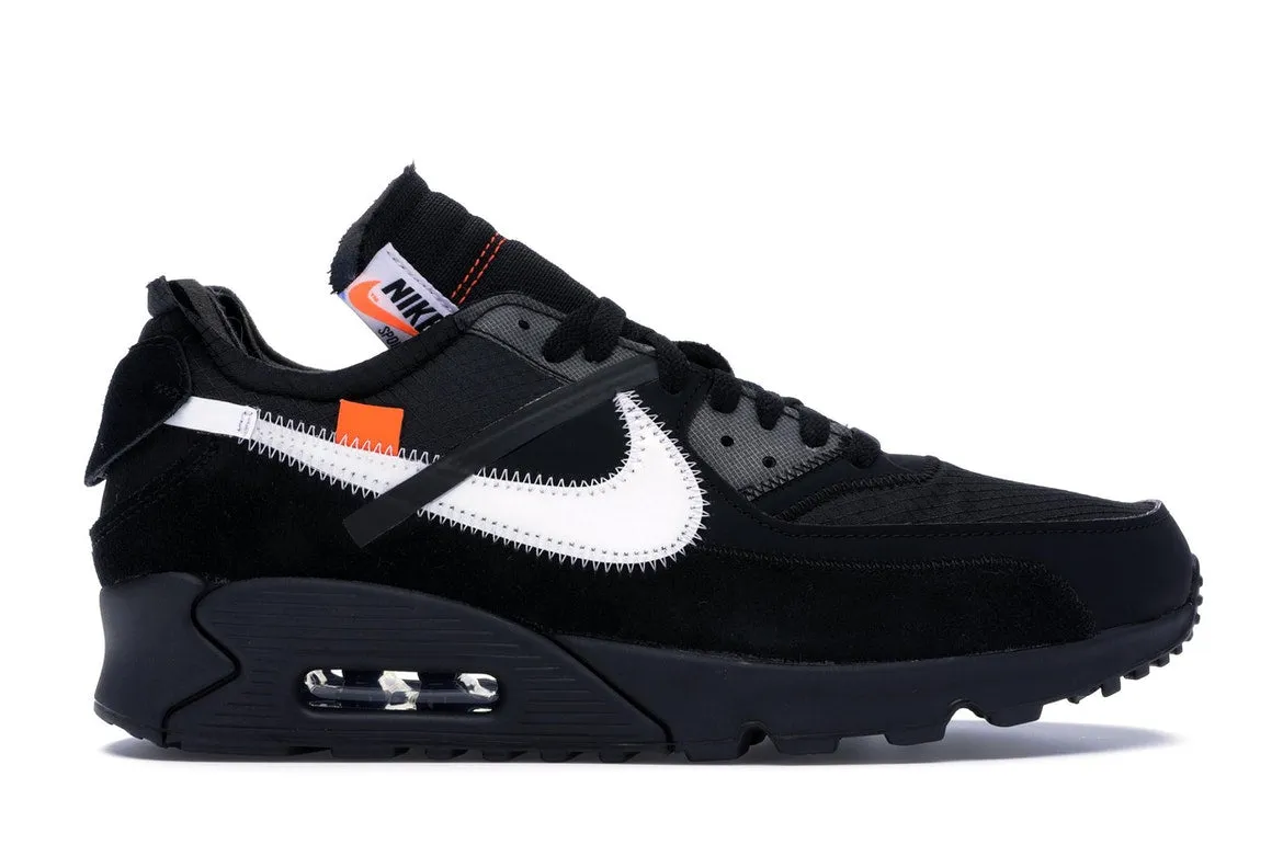 NIKE AIR MAX 90 OFFWHITE BLACK