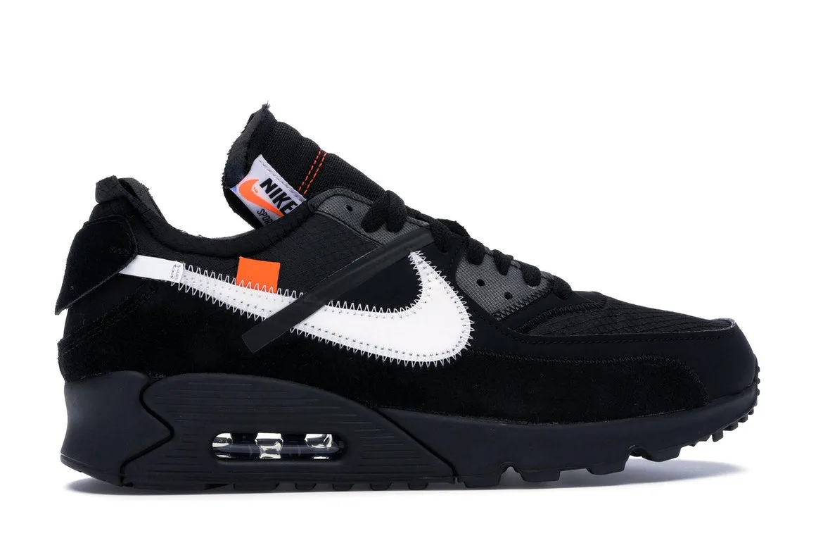 NIKE AIR MAX 90 OFFWHITE BLACK