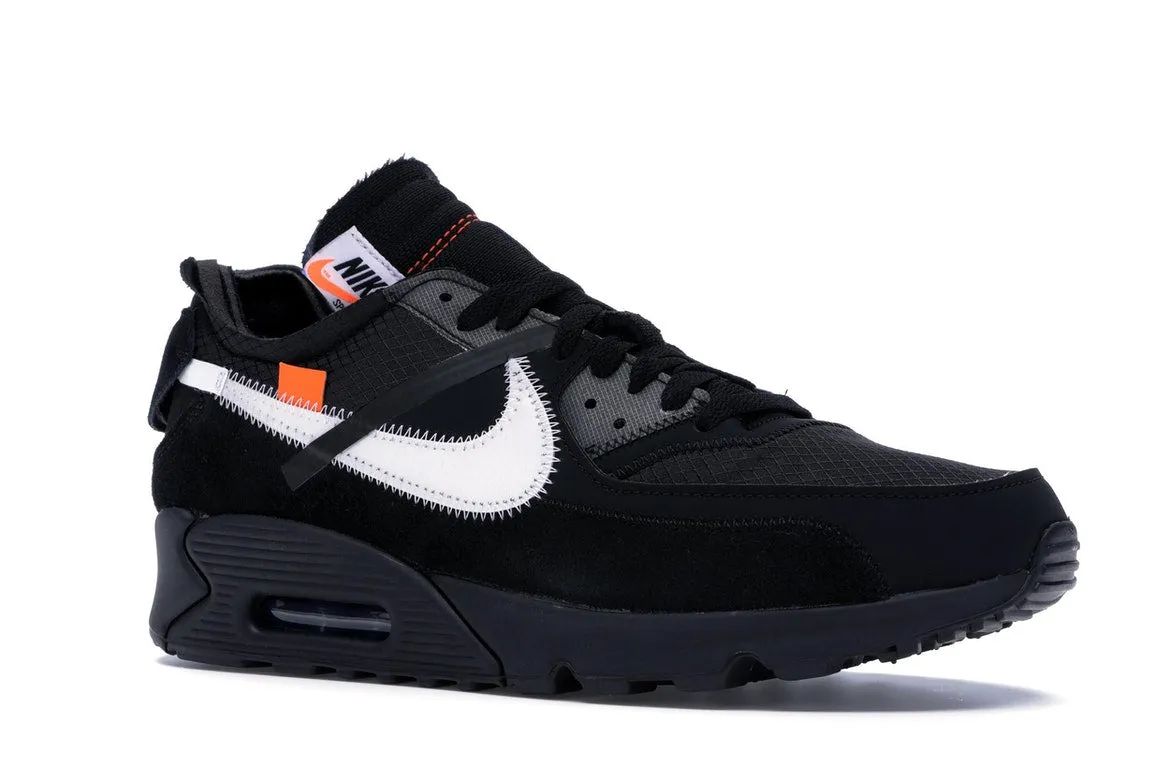 NIKE AIR MAX 90 OFFWHITE BLACK
