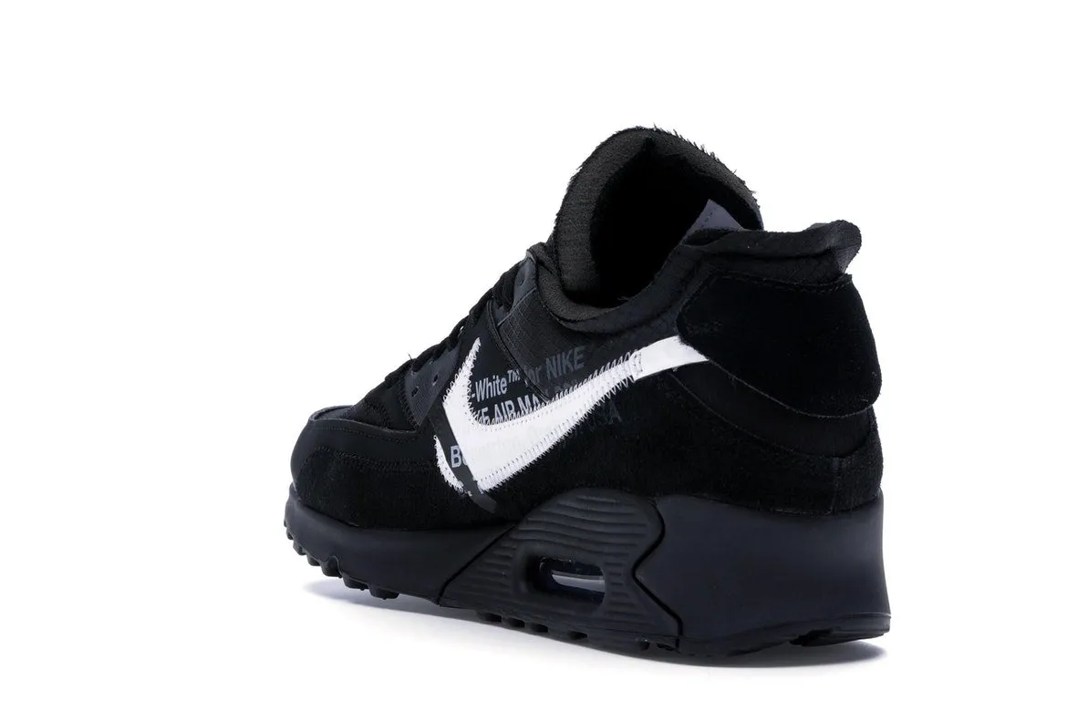 NIKE AIR MAX 90 OFFWHITE BLACK