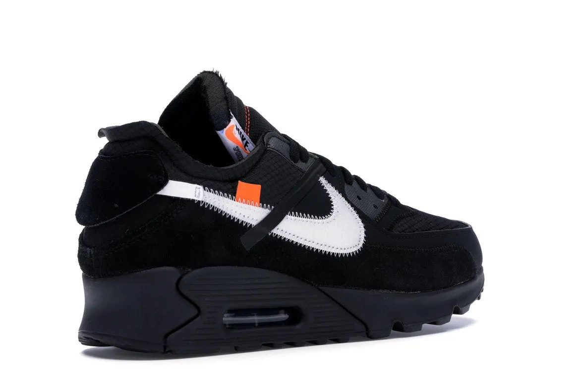 NIKE AIR MAX 90 OFFWHITE BLACK