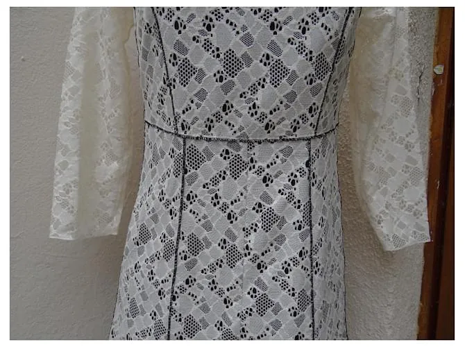 Nina Ricci Vestidos Crudo 