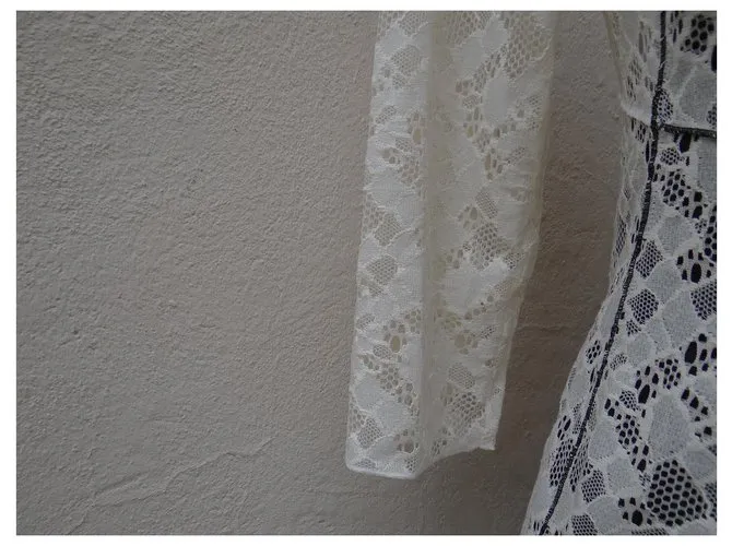 Nina Ricci Vestidos Crudo 