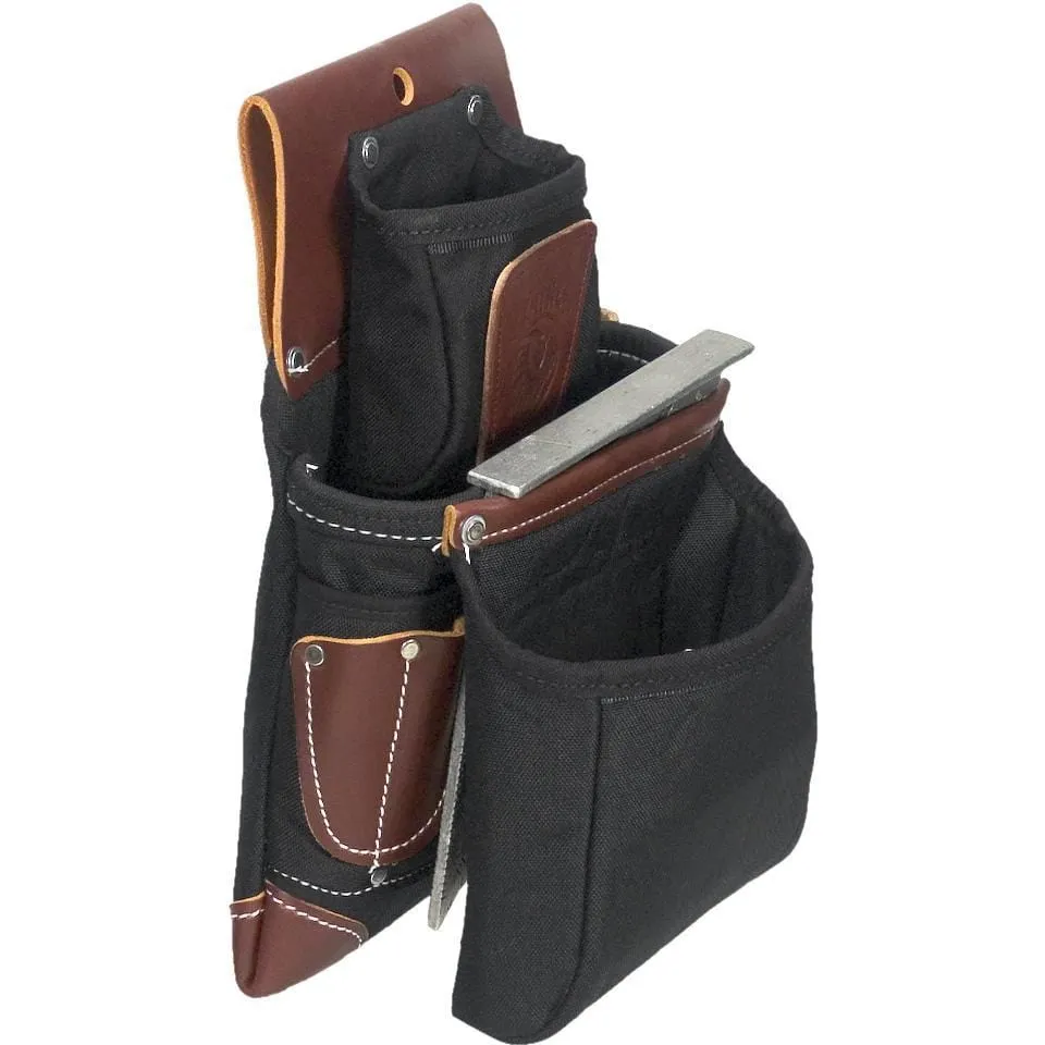 OCCIDENTAL LEATHER TOOLBELTS | B8060  BLACK OXY LIGHTS™ 3 POUCH FASTENER POUCH