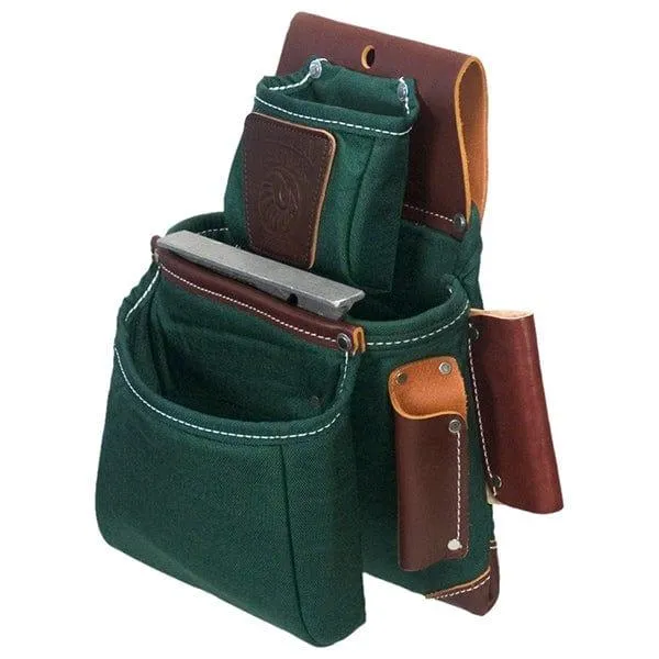 OCCIDENTAL LEATHER TOOLBELTS | B8060  BLACK OXY LIGHTS™ 3 POUCH FASTENER POUCH