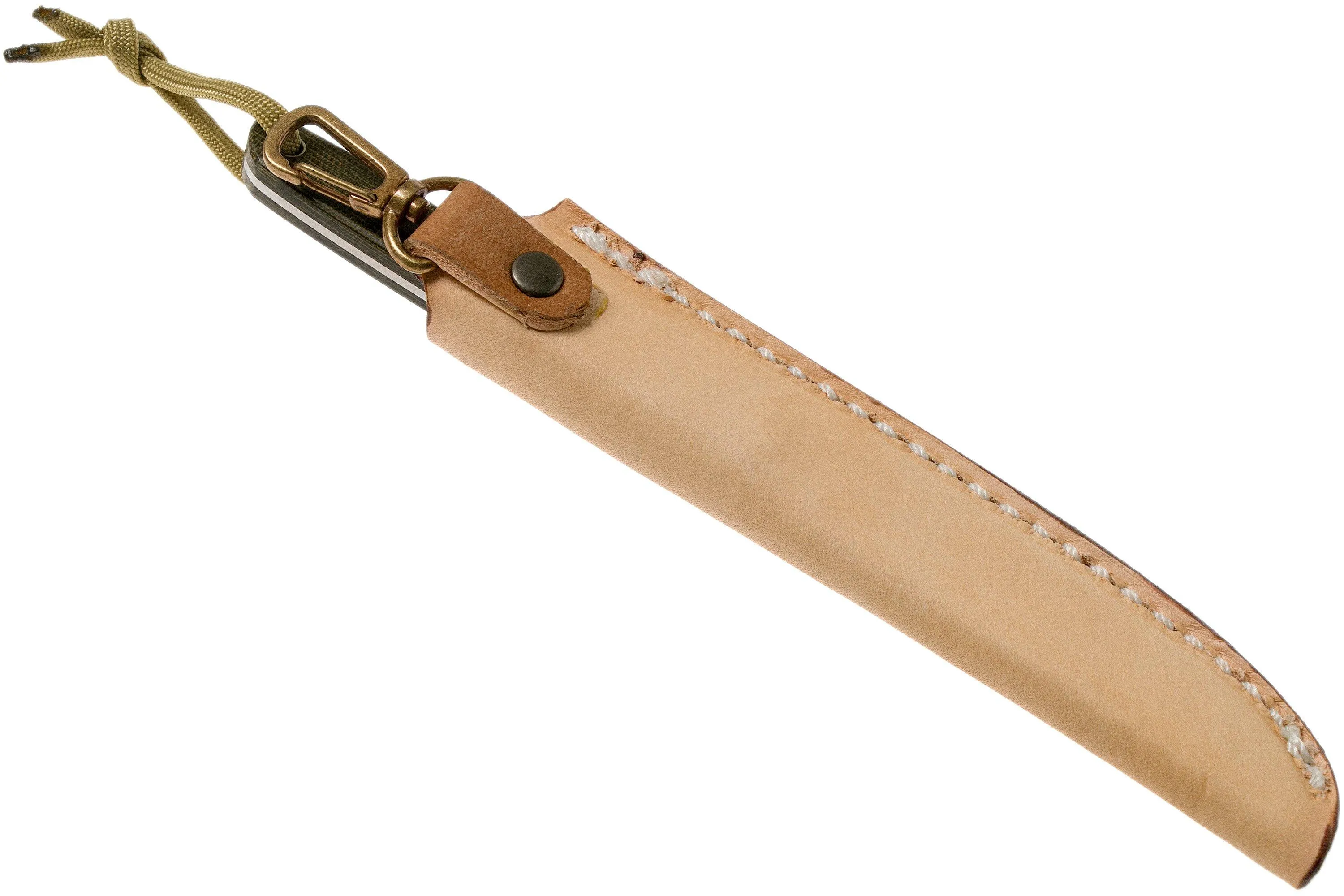 Ohta OFB SS 90 Green Canvas Micarta cuchillo fijo