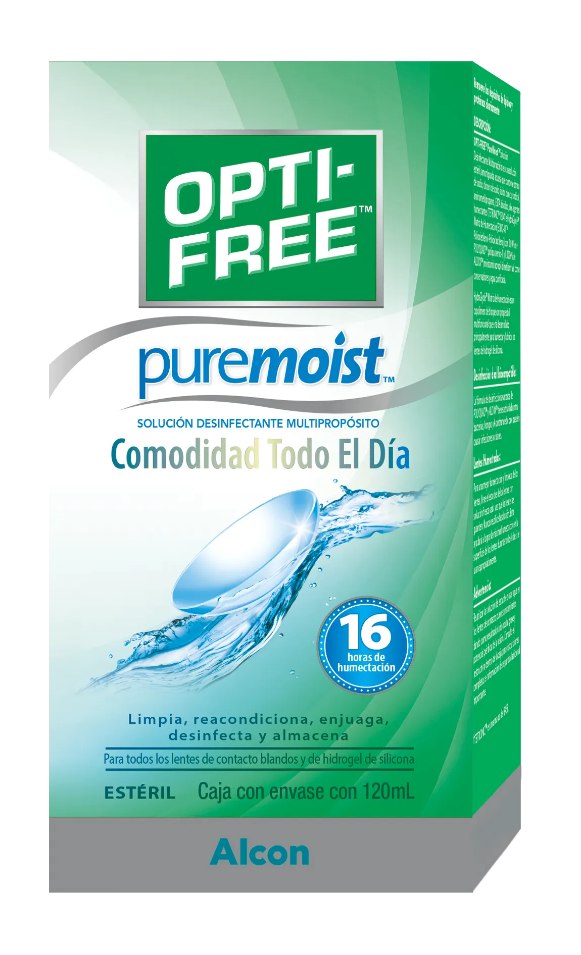 OPTIFREE PUREMOIST 120 ml