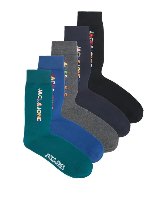 PACK 5 CALCETINES JACLOGO