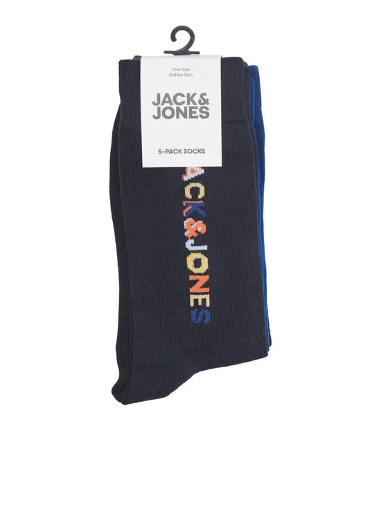 PACK 5 CALCETINES JACLOGO