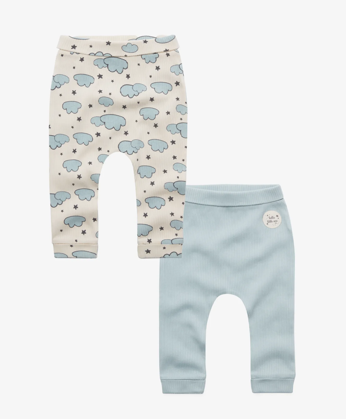 Pack de 2 leggings de niño 100% algodón orgánico