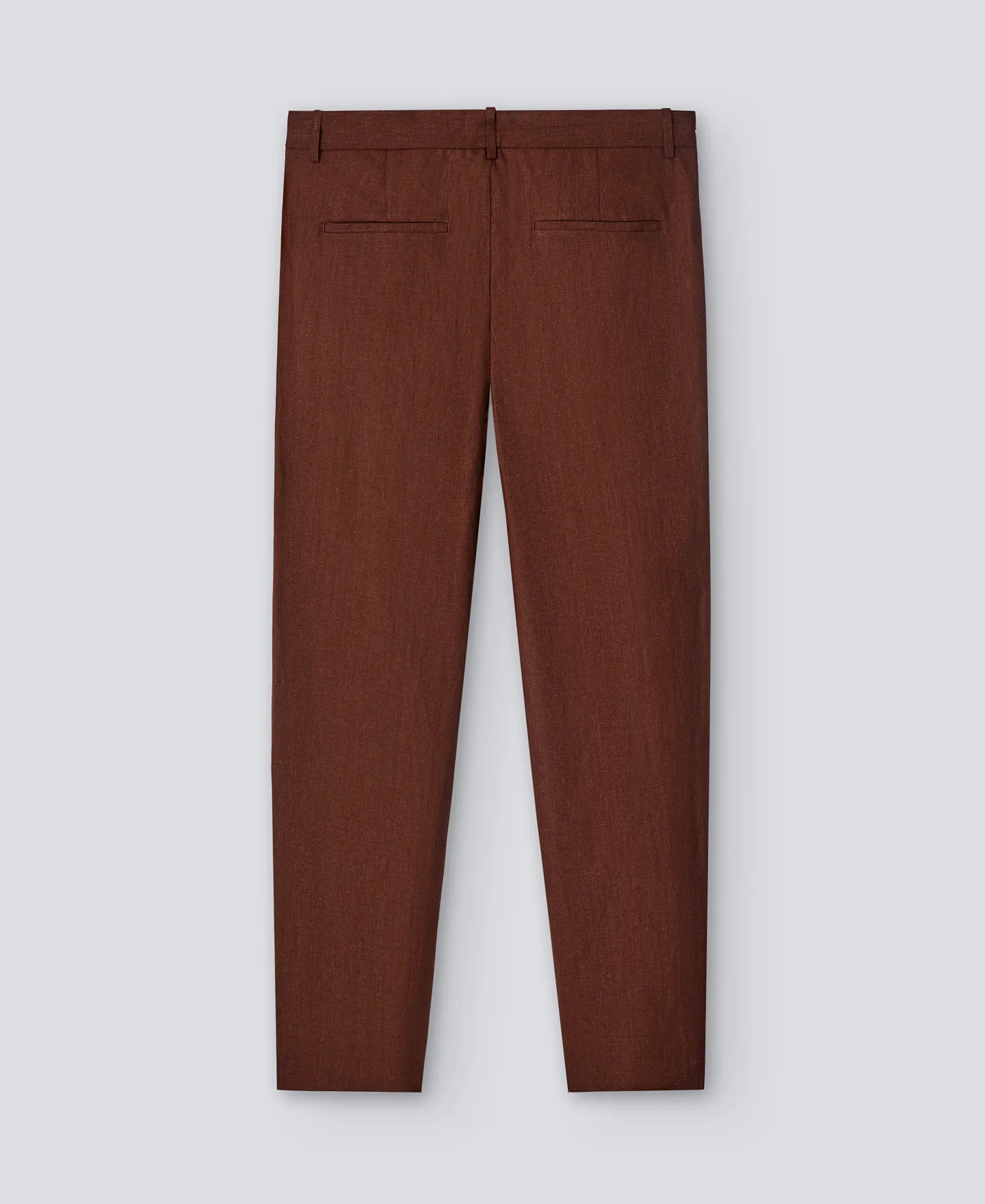 Pantalón sastre marrón hombre