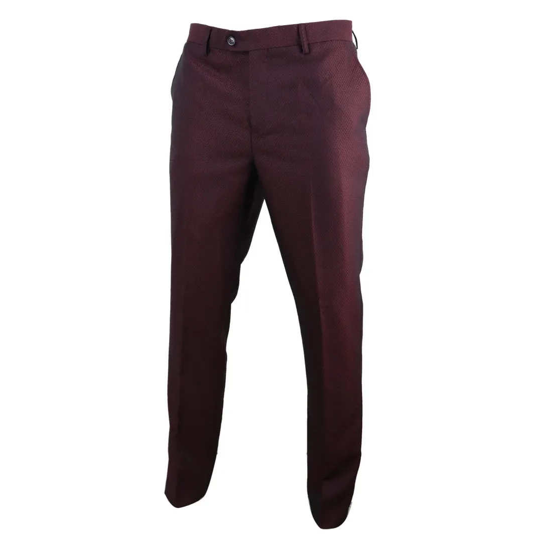Pantalones clásico s y de longitud regular ideal para bodas y oficina a medida para hombre