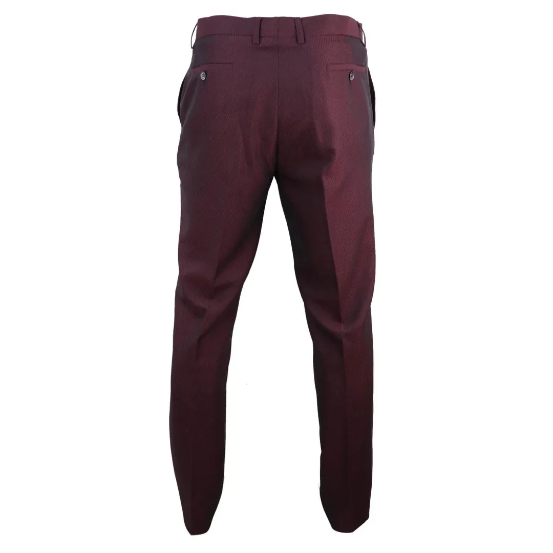 Pantalones clásico s y de longitud regular ideal para bodas y oficina a medida para hombre