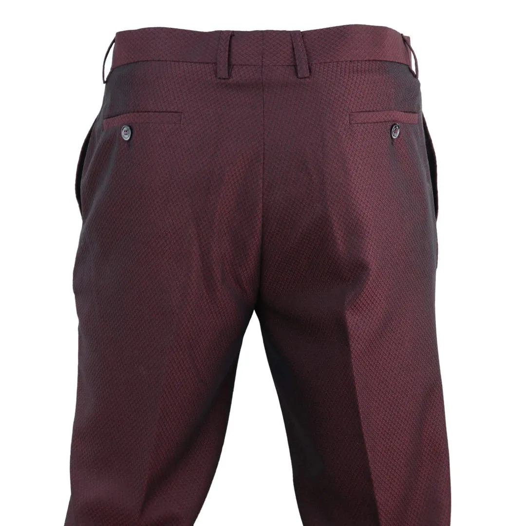 Pantalones clásico s y de longitud regular ideal para bodas y oficina a medida para hombre