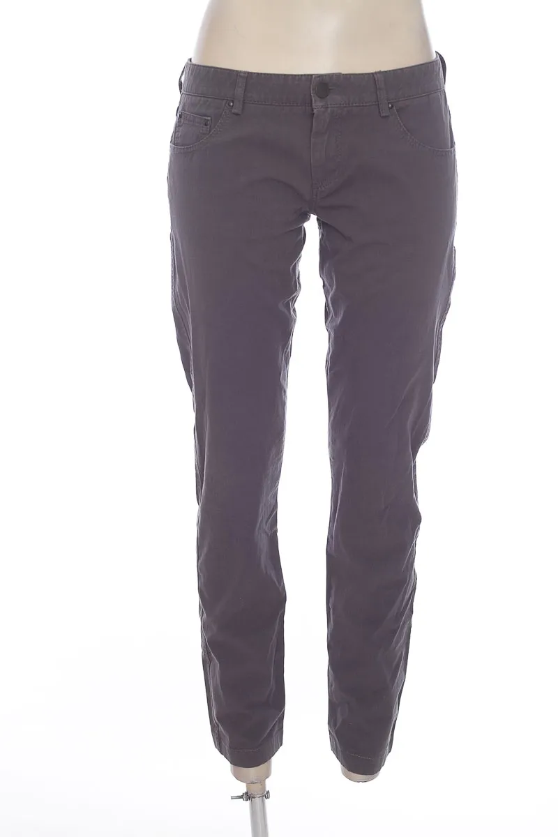 PANTALóN COLOR GRIS  STEFANEL