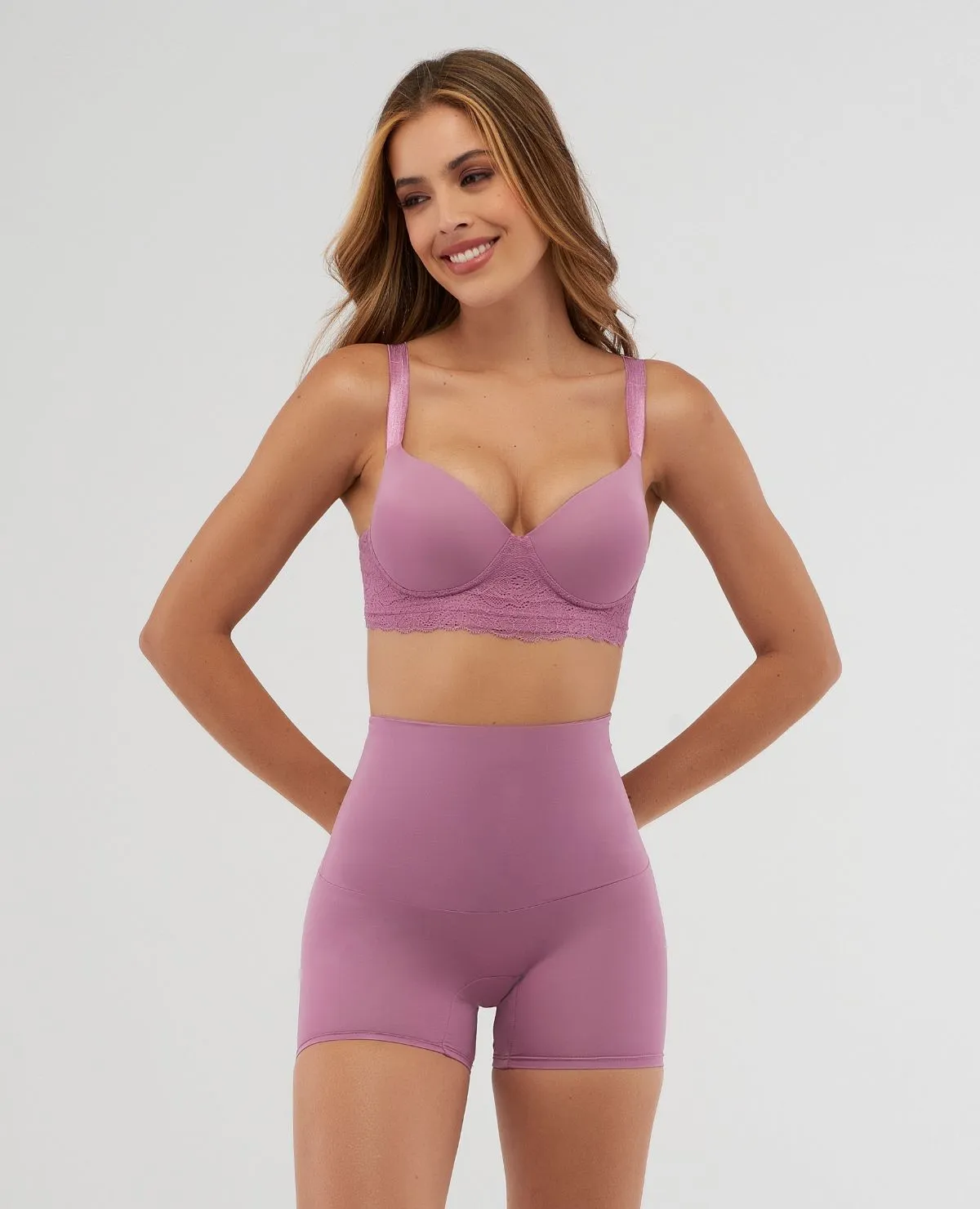 Panty Tipo Bóxer | Control de abdomen | Tiro alto | Con Powernet
