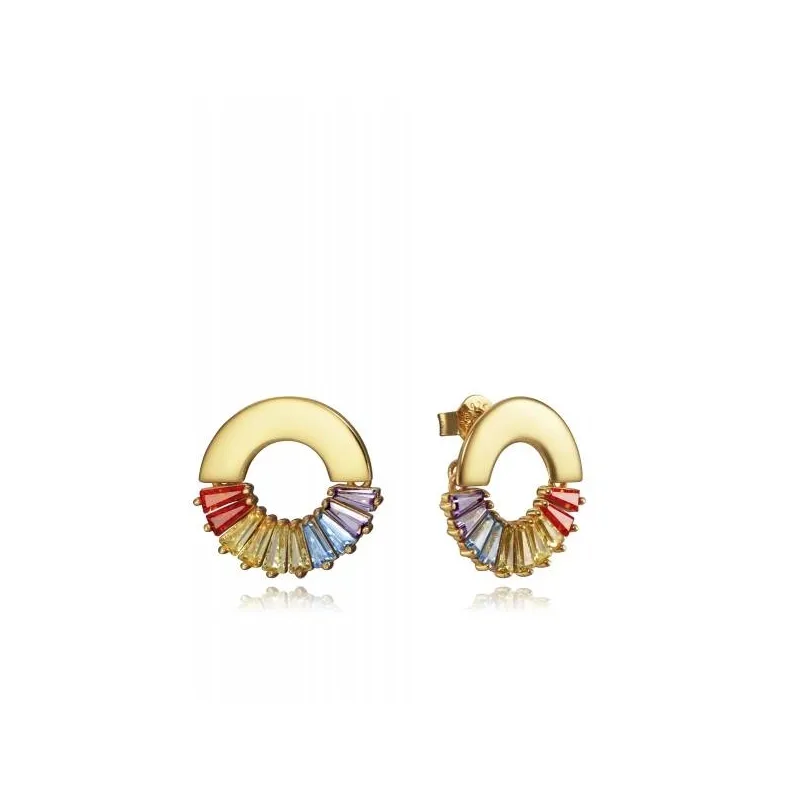 PENDIENTES VICEROY ELEGANT EN PLATA CON BAÑO DE ORO 15109E00036