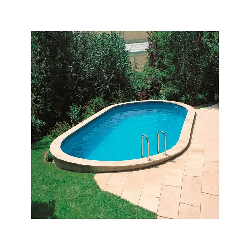 Piscina desmontable enterrada de Acero Gre Sumatra 600x320cm ovalada
