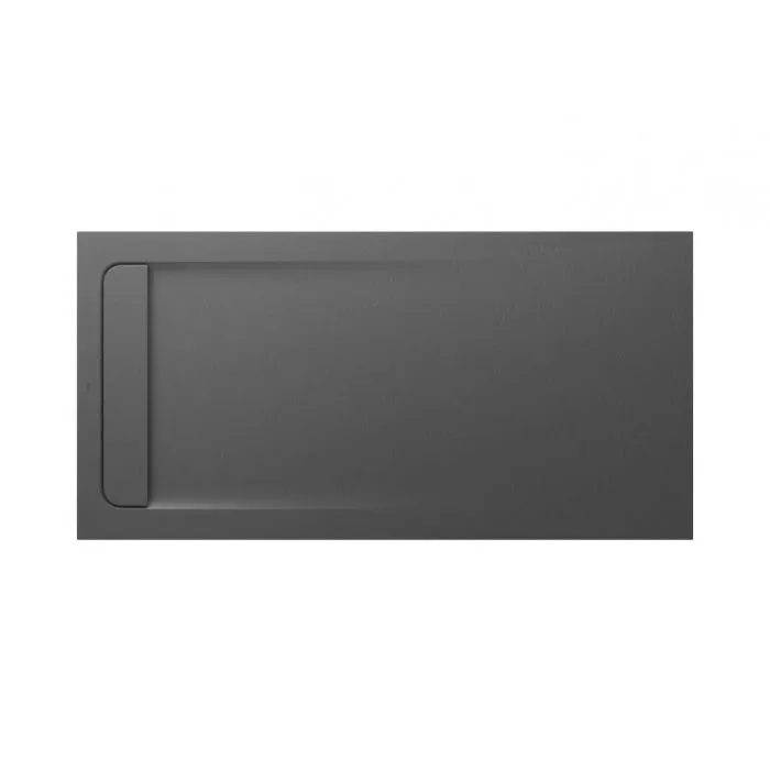 Plato de ducha Roca Aquos Stonex 160X80X3.1 RE Pizarra York
