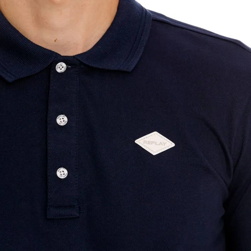 Polo Manga Corta Para Hombre Replay