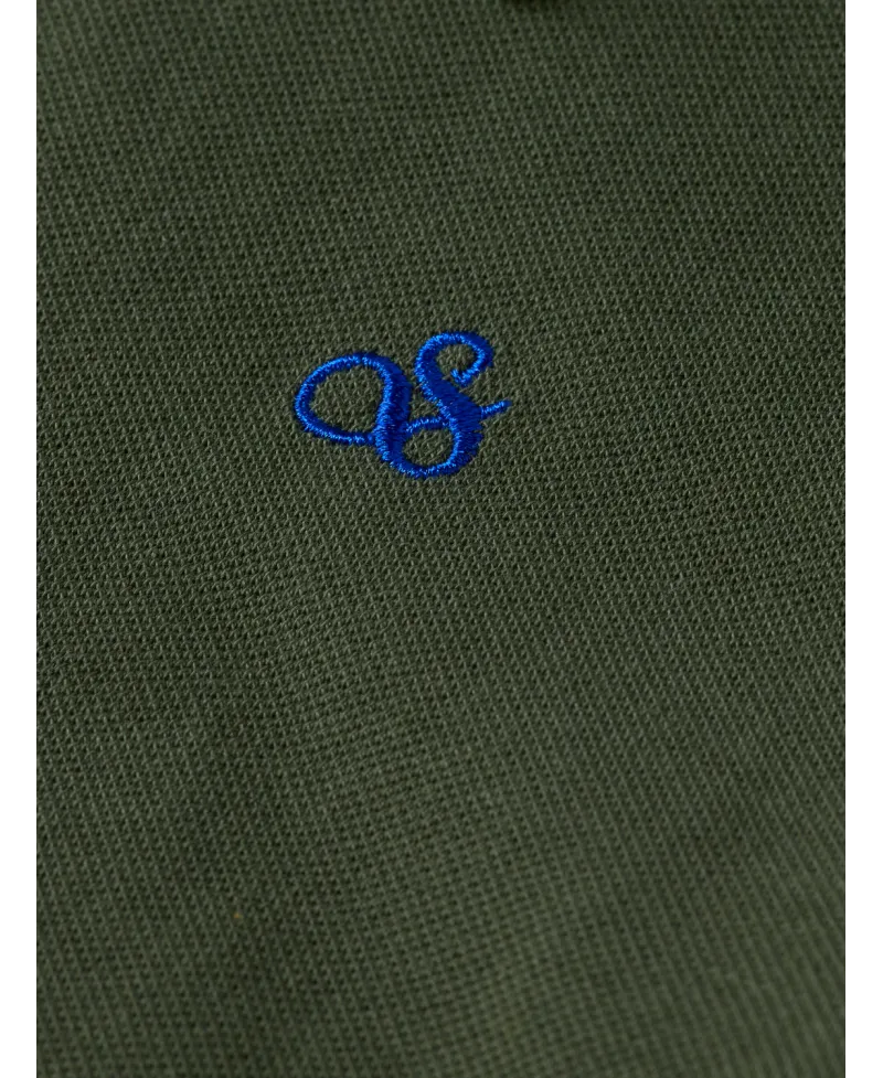 Polo Piqué Niño SCOTCH AND SODA Seaweed Green