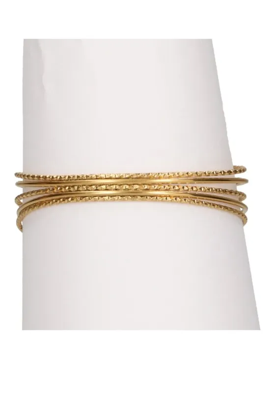 Pulsera caña brazalete Luna Collection cdg00118lf oro