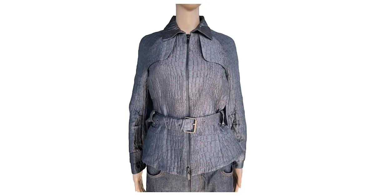Purificacion Garcia Chaquetas Púrpura 