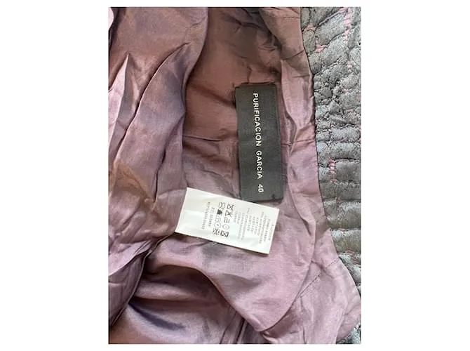 Purificacion Garcia Chaquetas Púrpura 