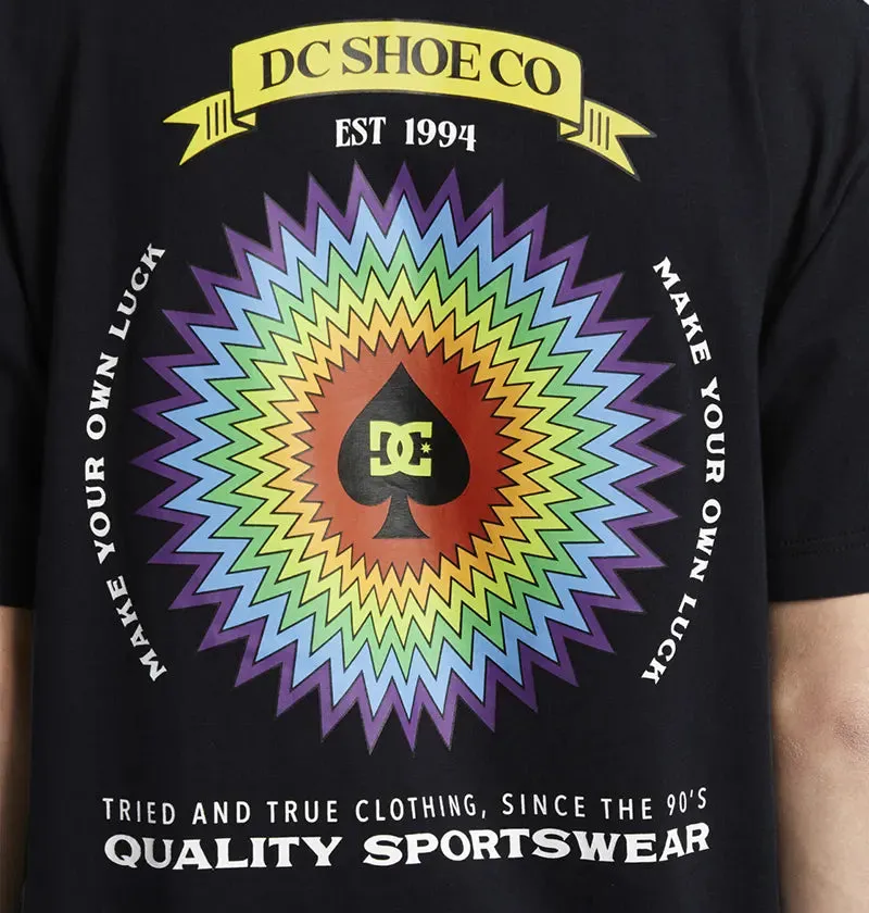 Remera Dc Lucky Hand Negro