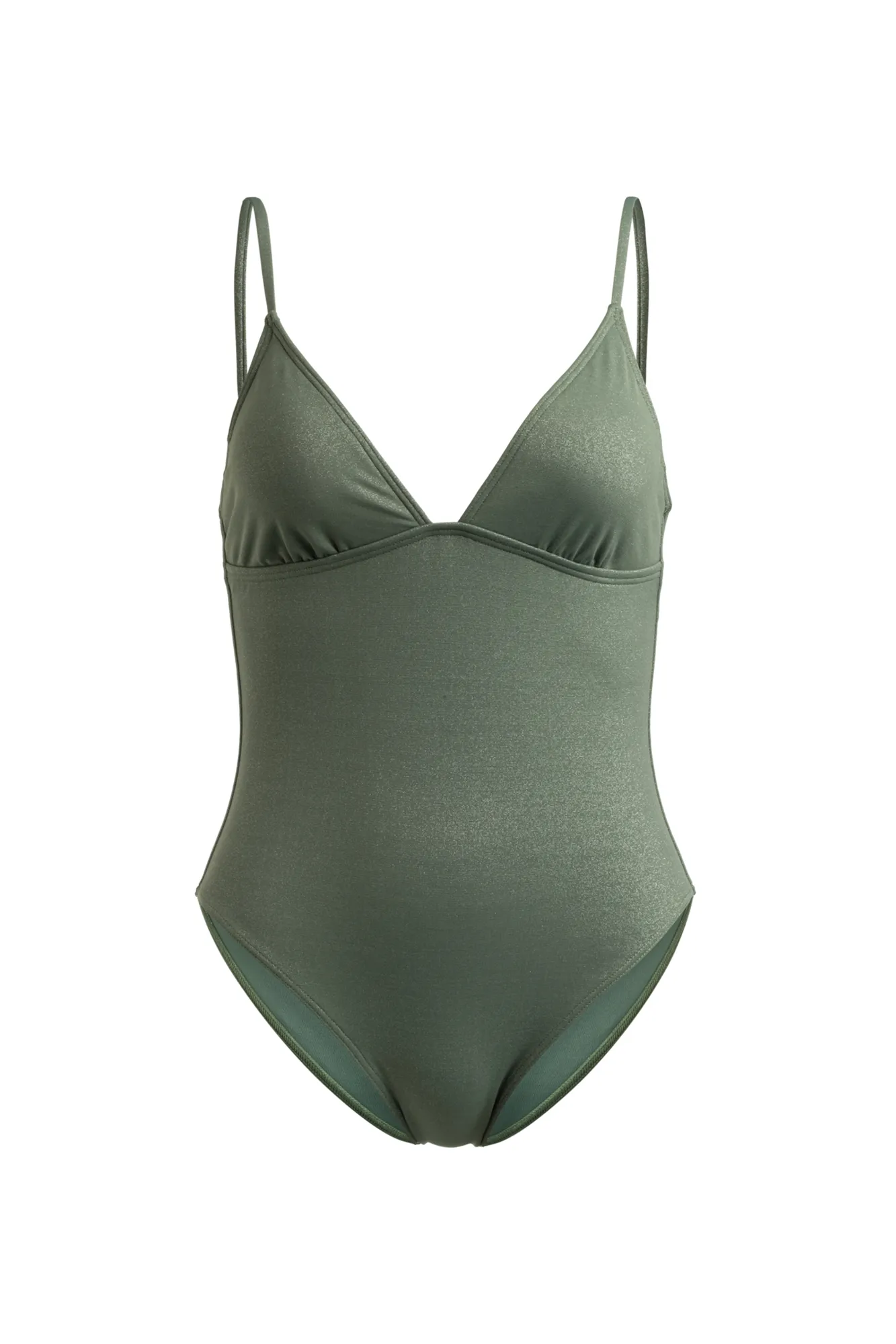 ROXY BA&NTILDE;ADOR ENTERO DE CORTE ALTO EN LA CADERA PARA MUJER  SHINY WAVE