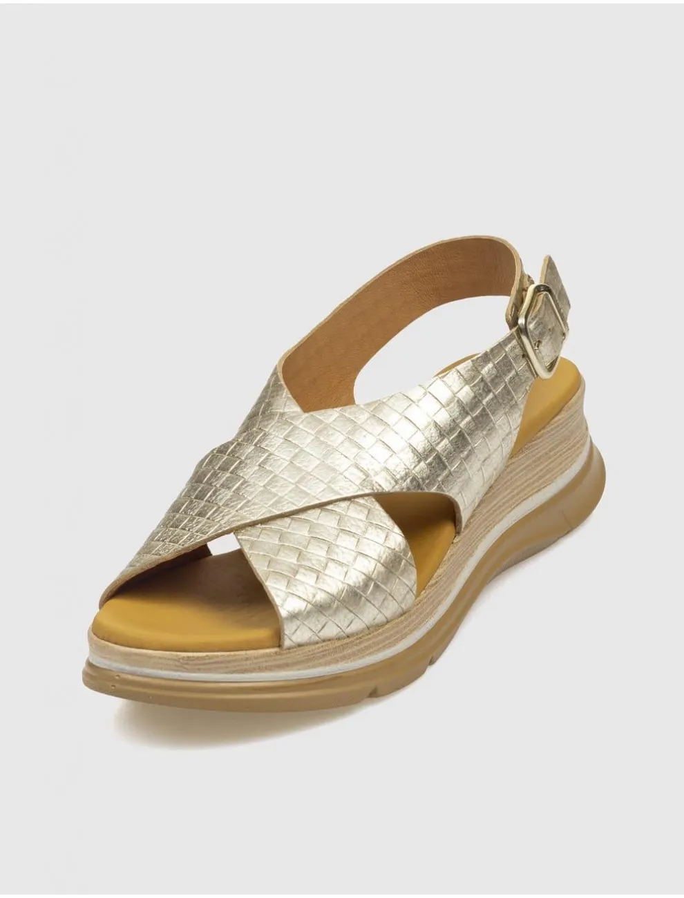 SANDALIA PAULA URBAN 24651 PLATINO