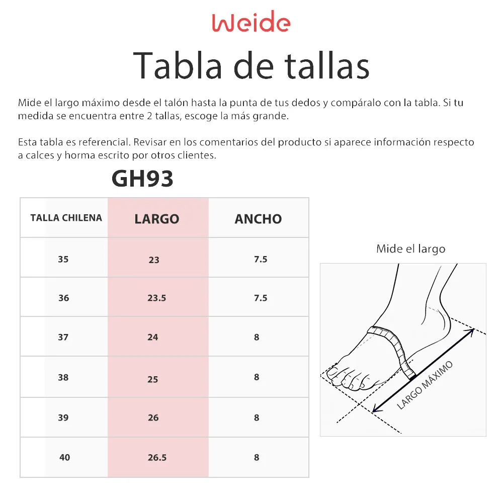 Sandalias Blaica Rosado Weide
