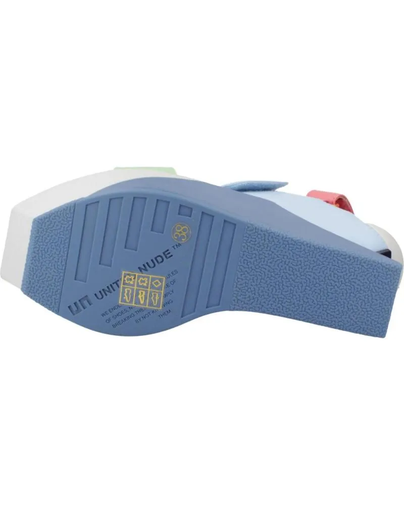 Sandalias UNITED NUDE  de Mujer SANDALIAS MUJER MODELO DELTA WEDGE COLOR AZUL  SUMMER