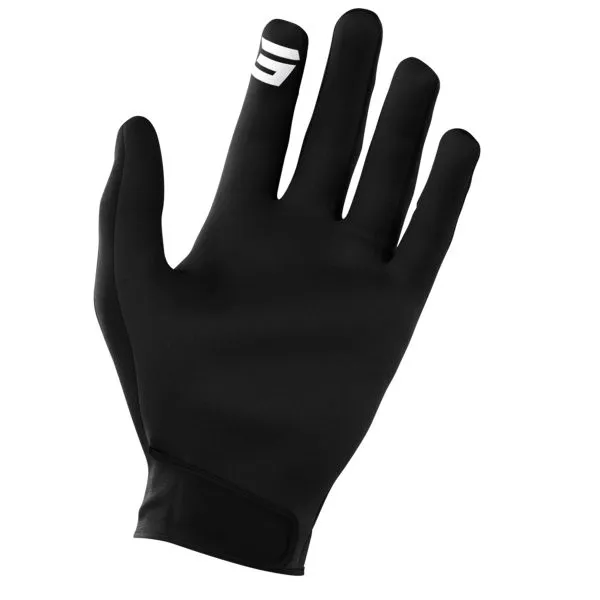 SHOT Raw Burst Black Gloves 