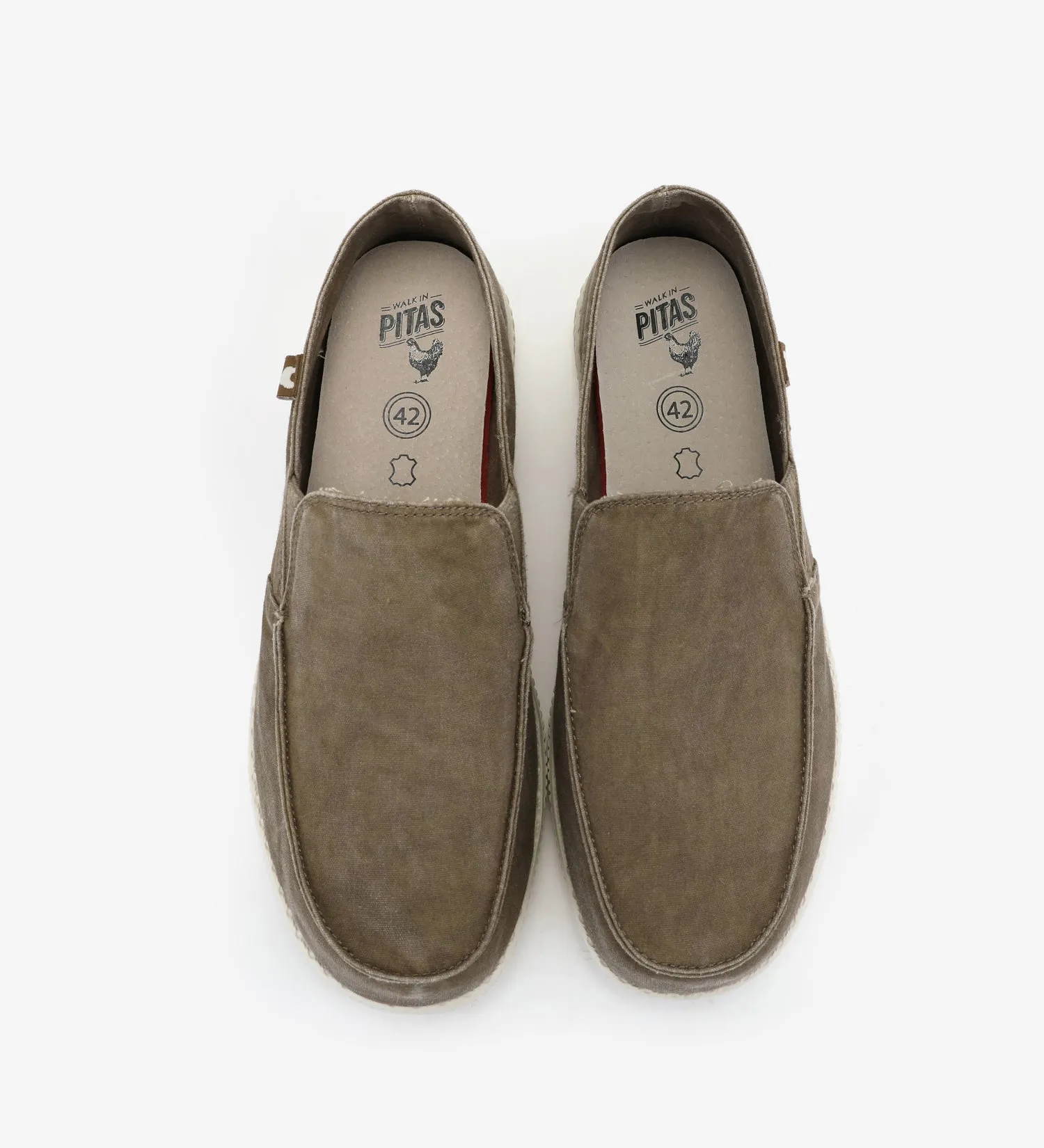 SLIP ON WP150 WASHED TAUPE