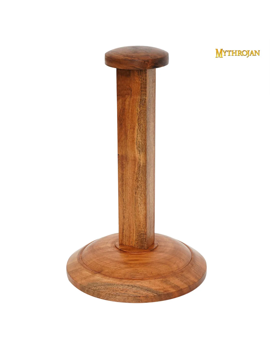 Soporte para exhibición de cascos en madera (38 cm.)